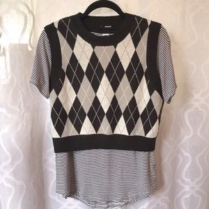 Women’s Argyle sweater vest